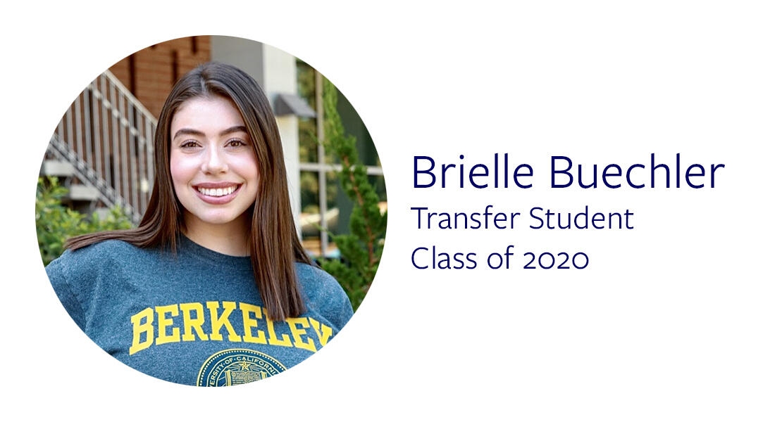 Brielle Buechler Transfer Student Class of 2020