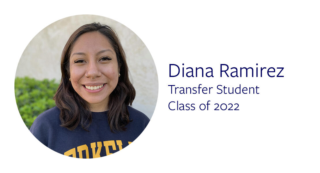 Diana Ramirez Transfer Student Class of 2022