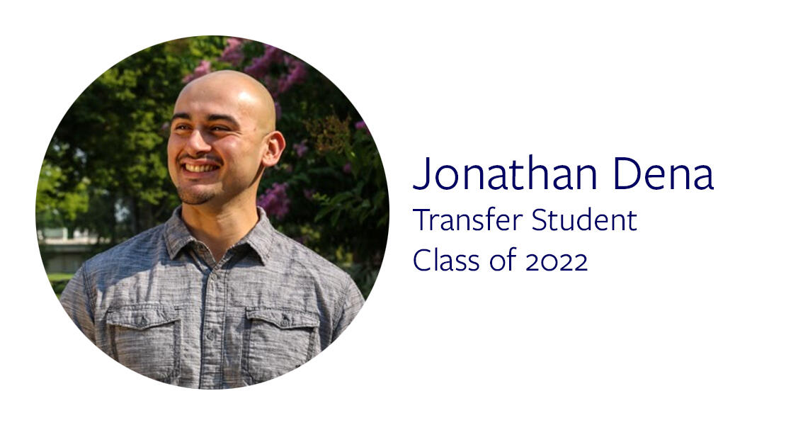 Jonathan Dena Transfer Student Class of 2022