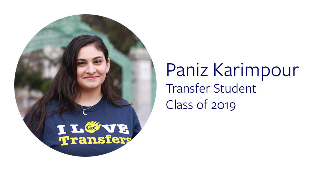 Paniz Karimpour Transfer Student Class of 2019